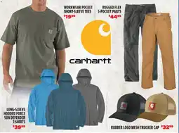 Big 5 Carhartt workwear pocket short-sleeve tees offer