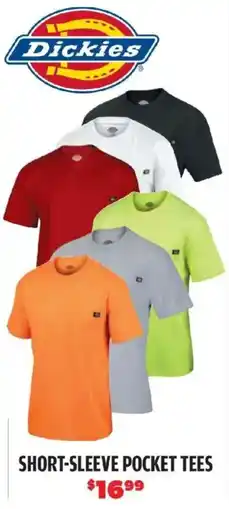 Big 5 Dickies short-sleeve pocket tees offer