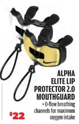 Big 5 Alpha elite lip protector 2.0 mouthguard offer