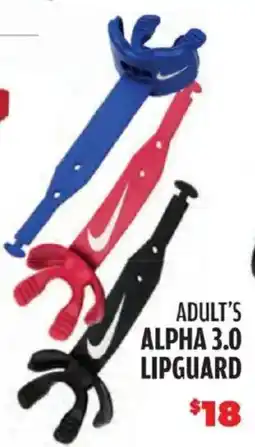Big 5 Nike Adult's Alpha 3.0 Lipguard offer