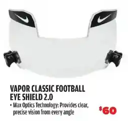 Big 5 Nike vapor classic football eye shield 2.0 offer