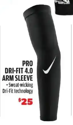 Big 5 Nike pro dri-fit 4.0 arm sleeve offer