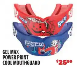 Big 5 Shock gel max power print cool mouthguard offer