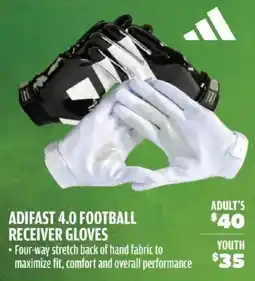 Big 5 Adifast 4.0 Football Receiver Gloves offer