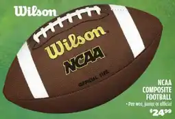 Big 5 Wilson ncaa composite football offer