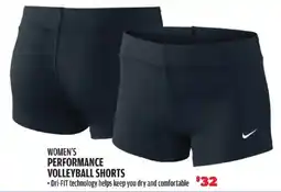 Big 5 Nike Women's Performance Volleyball Shorts offer