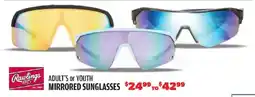 Big 5 Rawlings mirrored sunglasses offer