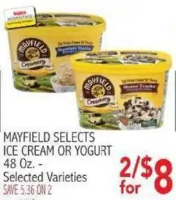 Ingles Markets Mayfield selects ice cream or yogurt offer