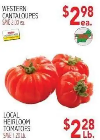 Ingles Markets Western Cantaloupes offer