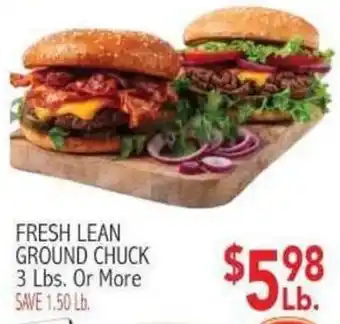 Ingles Markets Fresh lean ground chuck offer