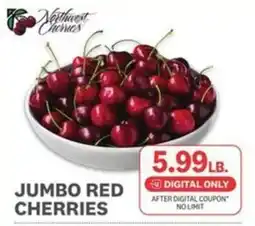 Kings Food Markets Northwest Cherries Jumbo Red Cherries offer