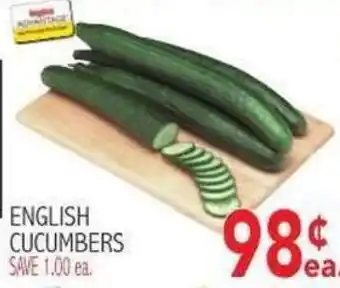 Ingles Markets English Cucumbers offer