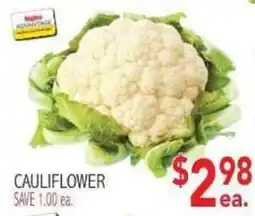 Ingles Markets Cauliflower offer