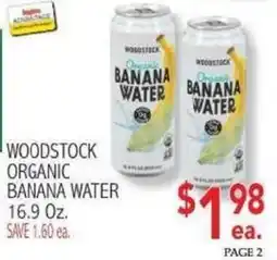 Ingles Markets Woodstock organic banana water offer