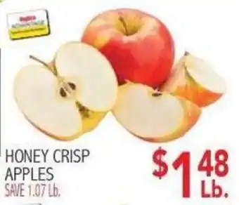Ingles Markets Honey crisp apples offer