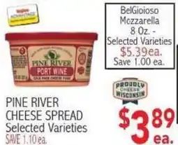 Ingles Markets Pine River Cheese Spread offer