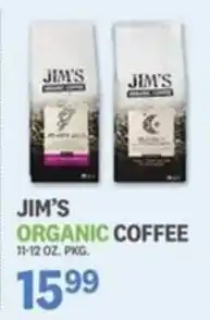 Kings Food Markets Jim's organic coffee offer