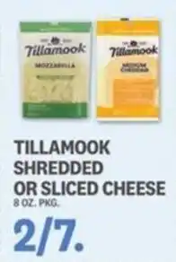 Kings Food Markets Tillamook shredded or sliced cheese offer