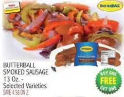 Ingles Markets Butterball Smoked Sausage offer