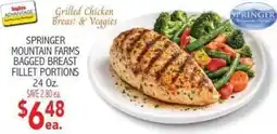 Ingles Markets Springer mountain farms bagged breast fillet portions offer