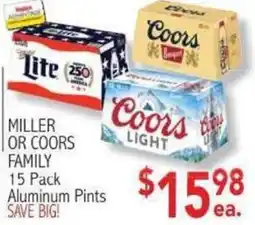 Ingles Markets Miller or Coors Family offer