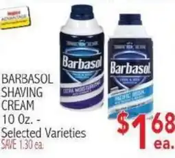 Ingles Markets Barbasol shaving cream offer