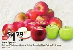 Giant Food Bulk Apples offer