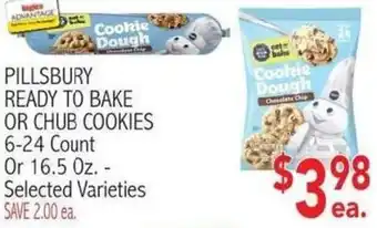 Ingles Markets Pillsbury ready to bake or chub cookies offer