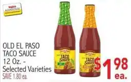 Ingles Markets Old El Paso Taco Sauce offer