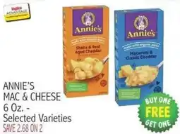 Ingles Markets Annie's Mac & Cheese offer