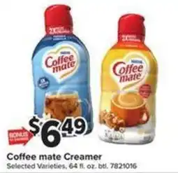 Giant Food Coffee mate Coffee Creamer offer