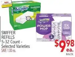 Ingles Markets Swiffer refills offer