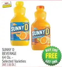 Ingles Markets Sunny D beverage offer