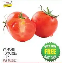 Ingles Markets Campari tomatoes offer
