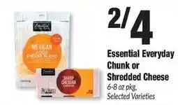 Sentry Essential Everyday Chunk or Shredded Cheese offer