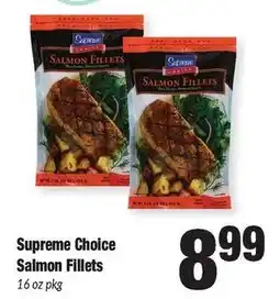 Sentry Supreme Choice Salmon Fillets offer