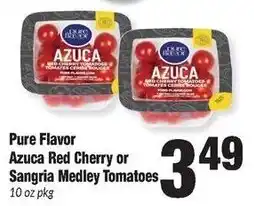 Sentry Azuca red cherry or sangria medley tomatoes offer