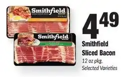 Sentry Smithfield sliced bacon offer