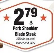 Sentry Pork Shoulder Blade Steak offer