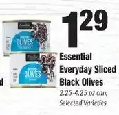 Sentry Essential Everyday Sliced Black Olives offer
