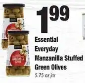 Sentry Essential Everyday Manzanilla Stuffed Green Olives offer