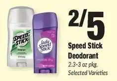 Sentry Speed Stick Deodorant offer
