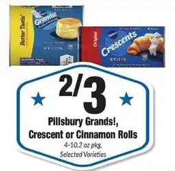 Sentry Pillsbury Grands!, Crescent or Cinnamon Rolls offer