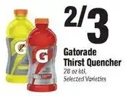Sentry Gatorade Thirst Quencher offer