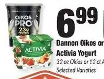 Sentry Dannon Oikos or Activia Yogurt offer