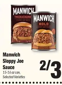 Sentry Manwich Sloppy Joe Sauce offer
