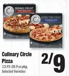 Sentry Culinary Circle Pizza offer