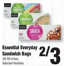 Sentry Essential Everyday Sandwich Bags offer