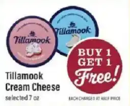 Lowes Foods Tillamook Cream Cheese offer