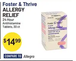Health Mart Foster & Thrive ALLERGY RELIEF offer